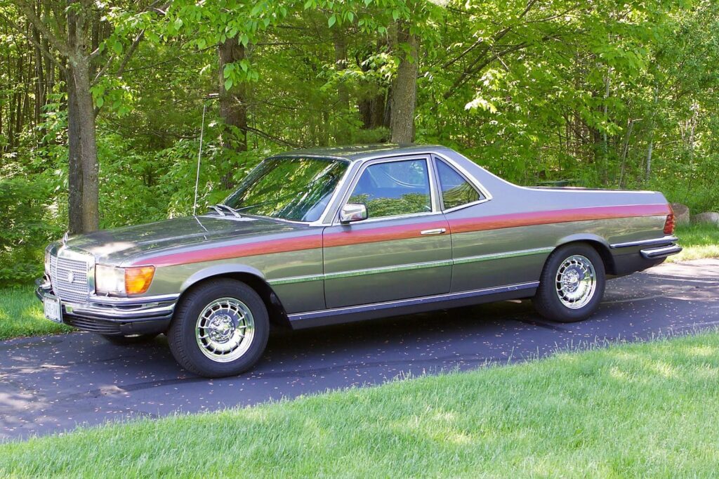 A 450SEL 6.9 Pickup named El Benz